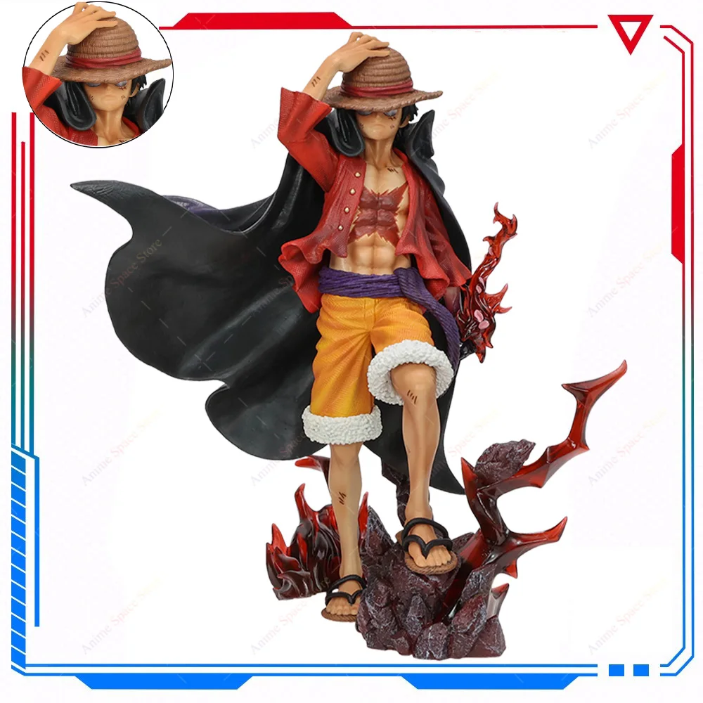 

Цельная фигурка обезьянки D, Luffy, статуэтка, игрушки, ПВХ экшн-фигурки Luffy, модель 24 см, куклы для детей, подарок на день рождения