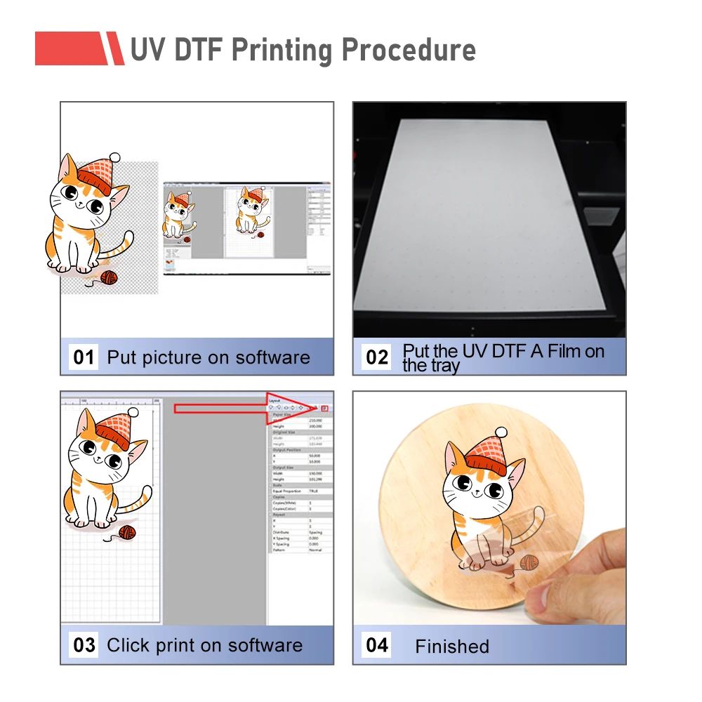 УФ принтер A3 для Epson XP600 планшетный стекла металла пластика DTF печатная машина