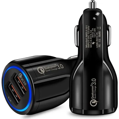 

Fast Car Charging device lighter 3 amps 2 Dual USB
