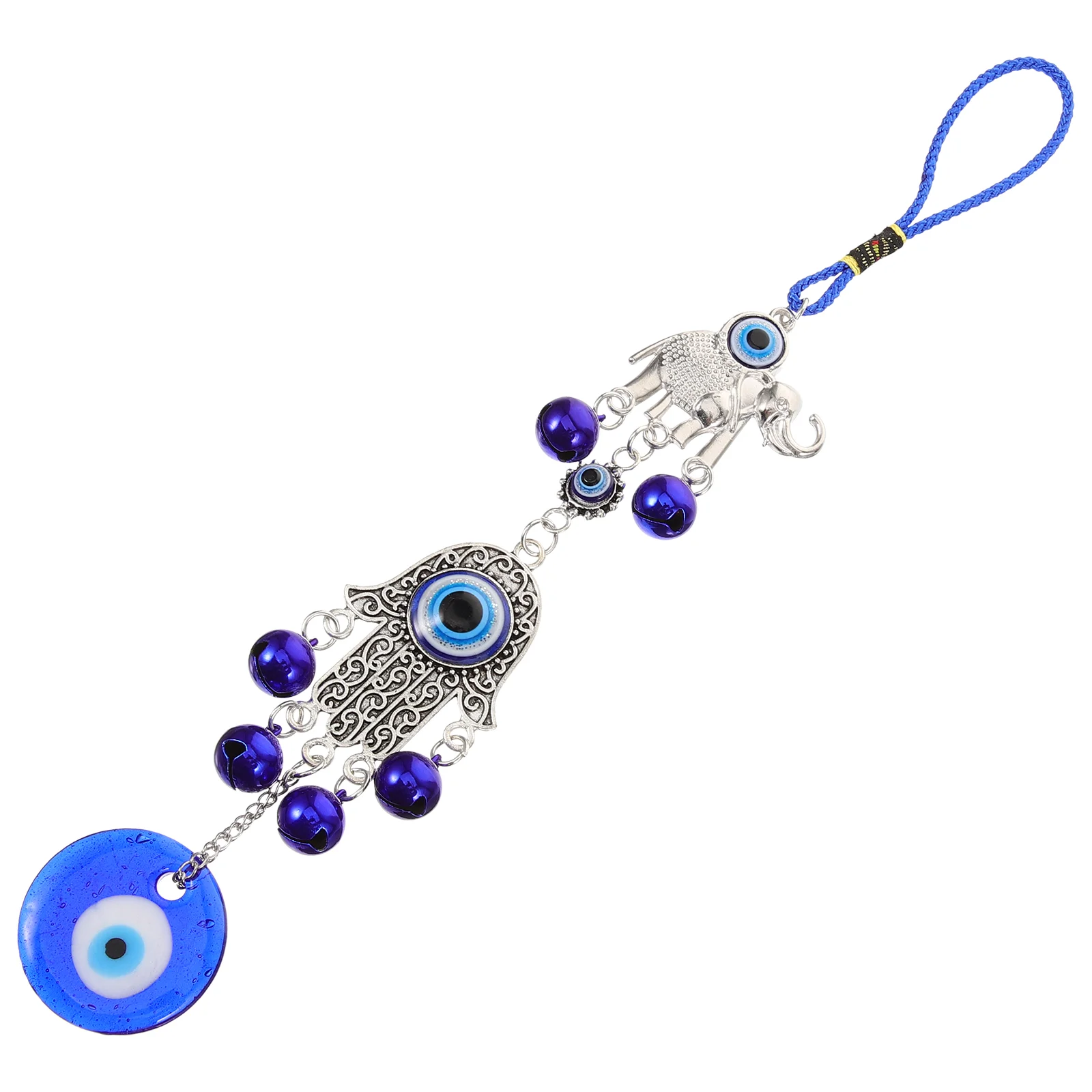 

Evil Eye Hanging Wall Decor Rearview Mirror For Car Alloy Charm