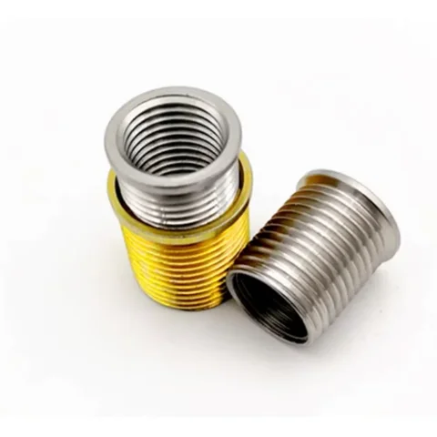 M10-M12/M12-M14/M14-M16 Углеродистая сталь Нержавеющая сталь Ремонт свечей зажигания Резьбовая вставка Тип размера вставки1252
