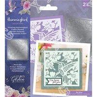 2022 new hovering hummingbird metal cutting dies scrapbook diary decorate stencil embossing template diy gift card handmade mold