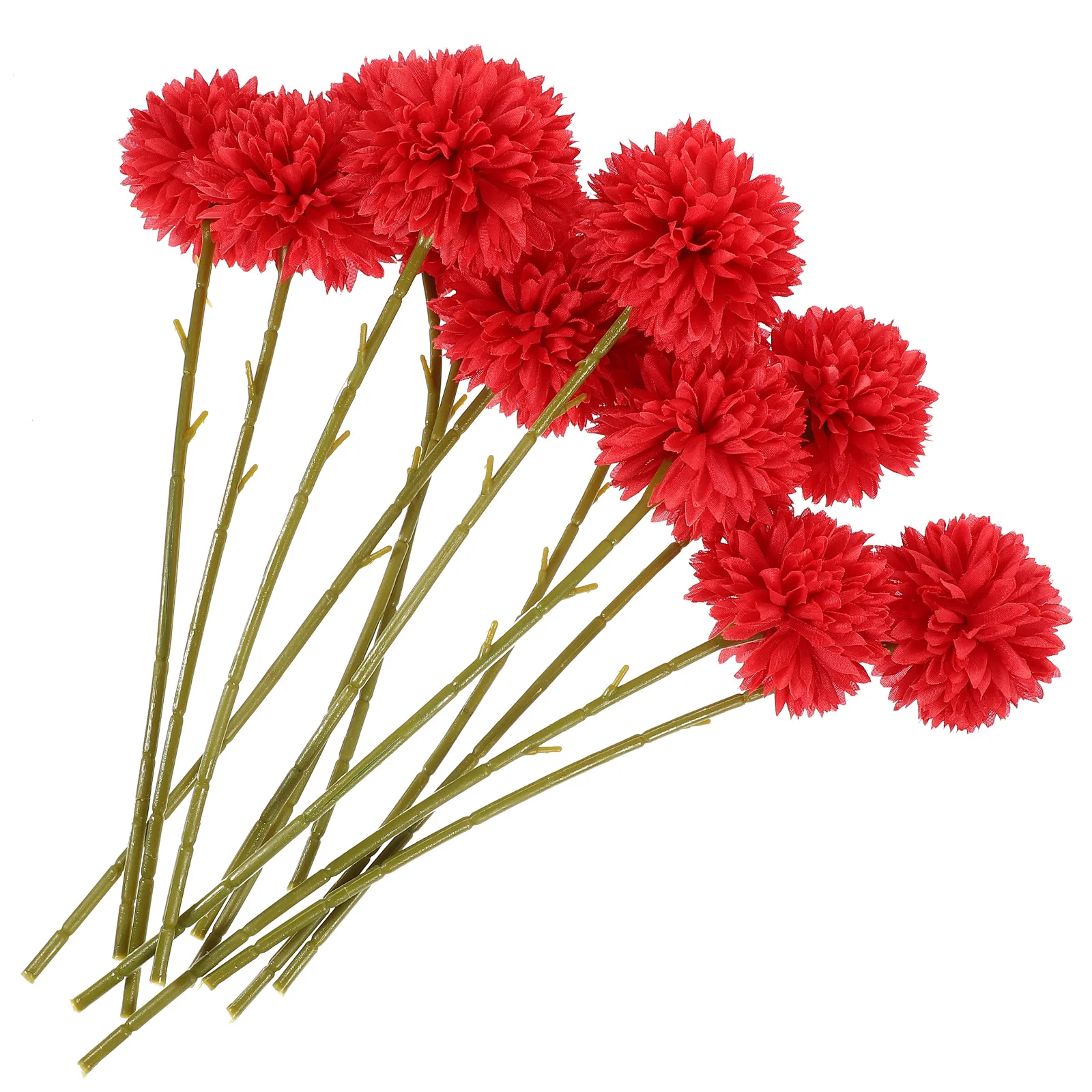 

12 Pcs Simulation Dandelion Ball Flower Branch Tree Decor Faux Dandelions Artificial Flowers Decoration Silk Bride Picks