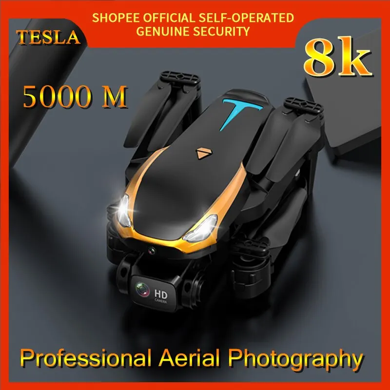 Tesla 8K Professional Drone 4K HD Aerial Photography Quadcop