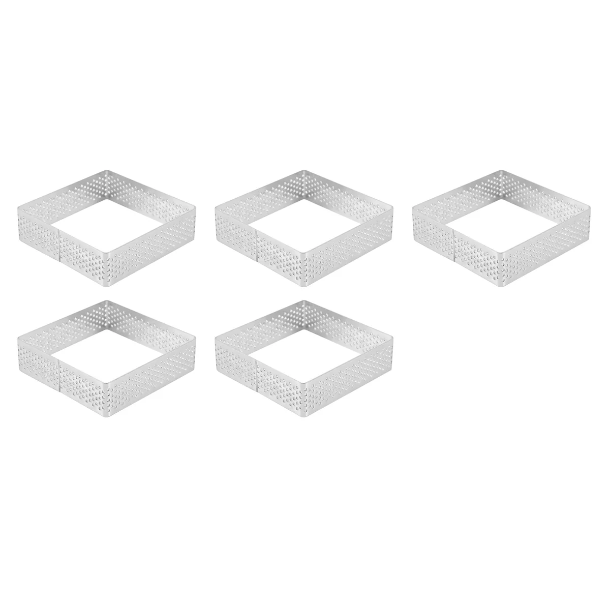 

5 шт./упаковка, формы для выпечки, из нержавеющей стали