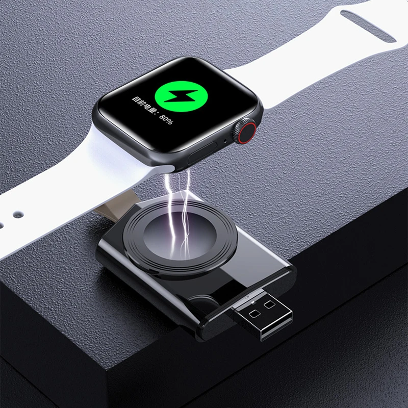 For iWatch Wireless Charger for Apple Watch Sport Edition 7/6/5/4/3/2/1/SE Magnetic Fast Charging Portable USB |