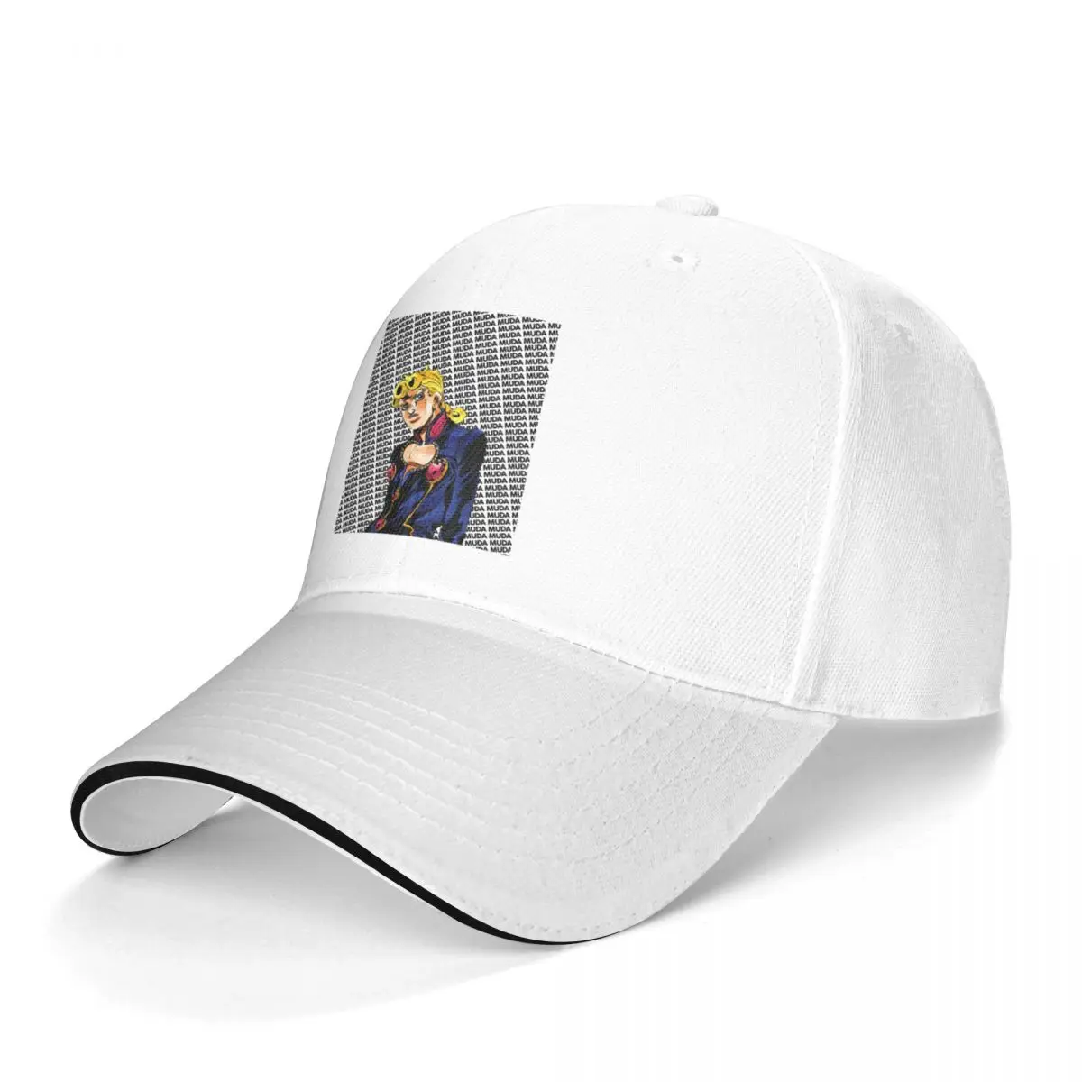 

Jojo Bizarre Baseball Cap JoJo Bizarre Adventure Giorno Giovanna Aesthetic Male Trucker Hat Custom Kpop Snapback Cap Gift Idea