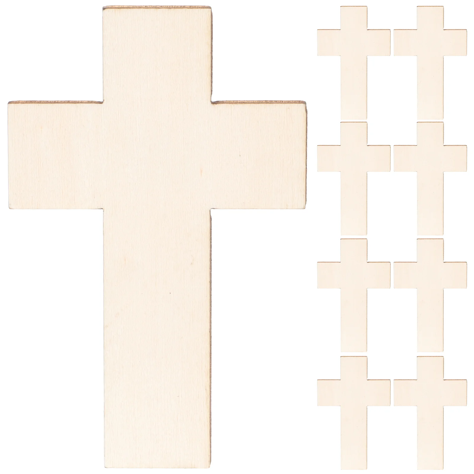 

Cross Wooden Wood Cutouts Crafts Slices Easter Unfinished Blank Shape Tags Cutout Diy Chips Catholic Pieces Craft Wall Religious