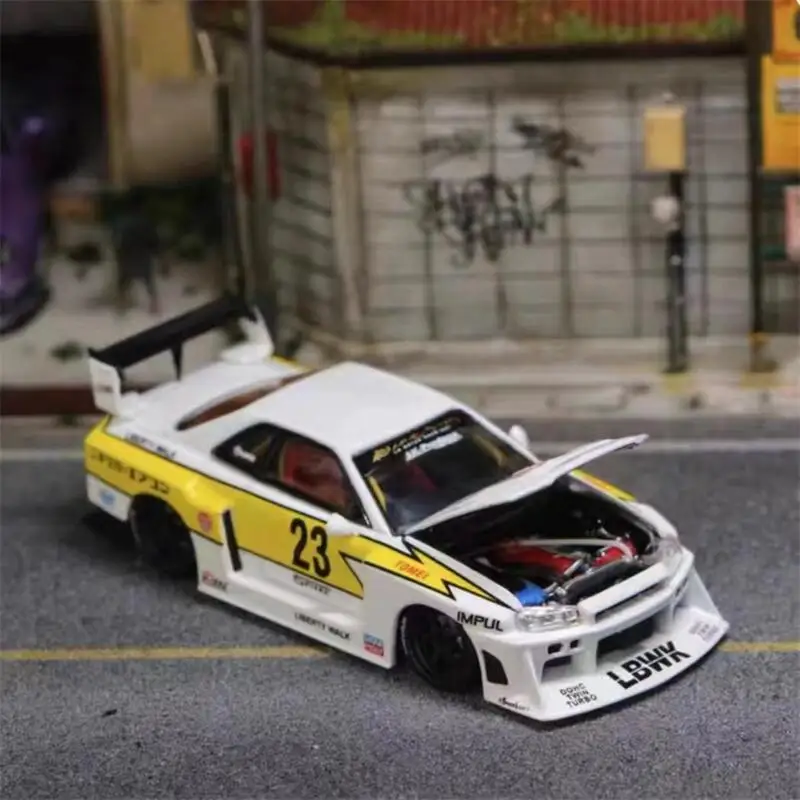 SW 1:64 LBWK ER34 Frash #23 литая модель автомобиля