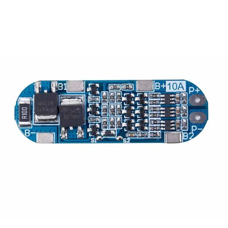 

3s 11.1V/12V/12.6V Li-ion Battery Protectiong board for 18650 Charger Balancer