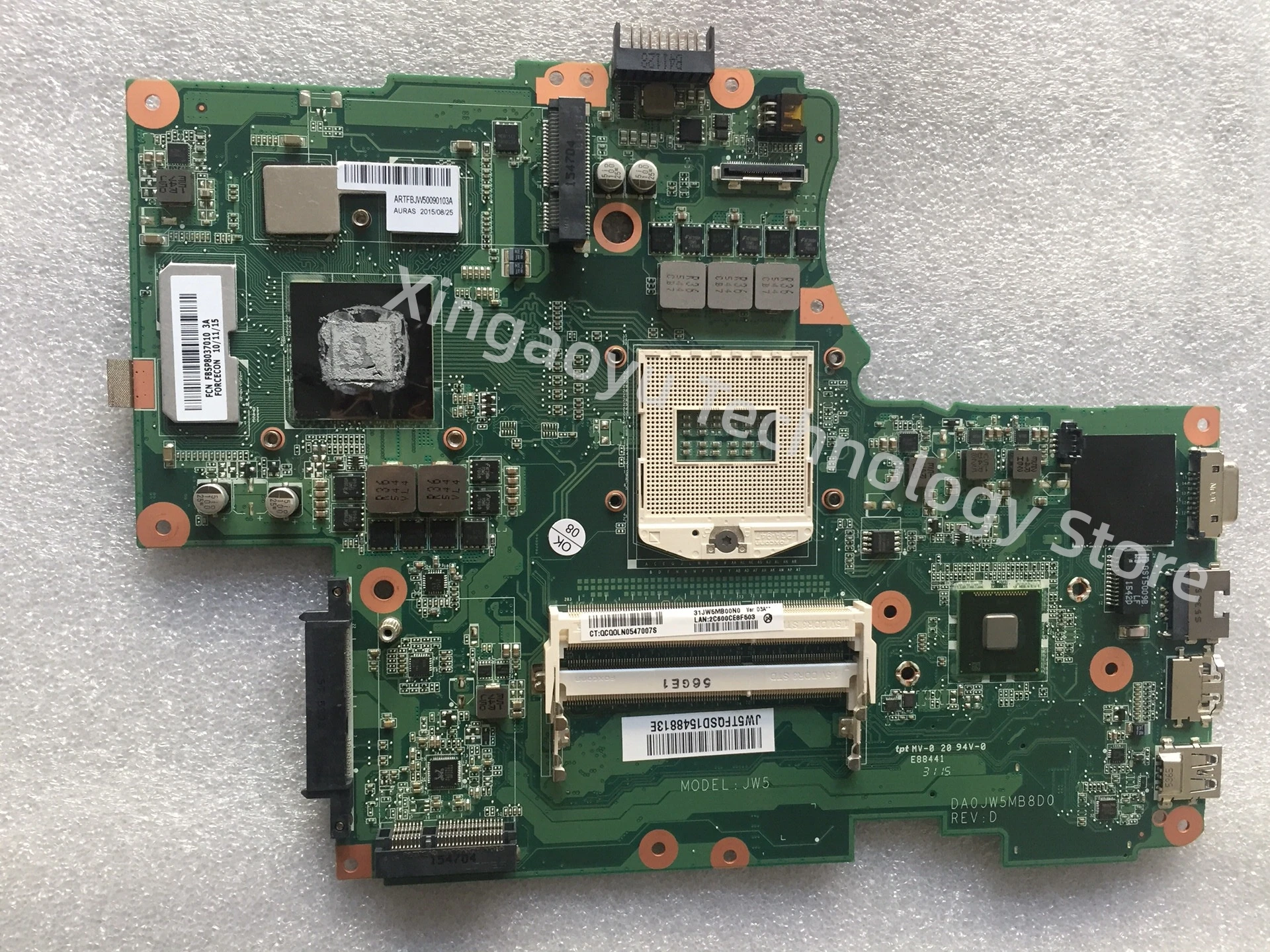 

Original FOR Shenzhou K550D Notebook Motherboard DA0JW5MB8D0 100% Test Perfect