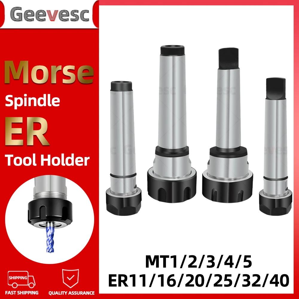 Morse taper shank MTA MT1 MT2 MT3 MT4 MT5 ER11 ER16 ER20 ER25 ER32 ER40 MTB Rear Pull Morse Thread tool holder collet Chuck ER