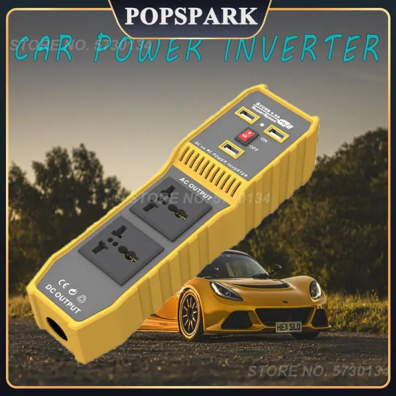 

Stable And Safety Sine Wave Car Inverter Charger 150w Easy To Operate Car Ac Power Converter Durable Compact And Portable