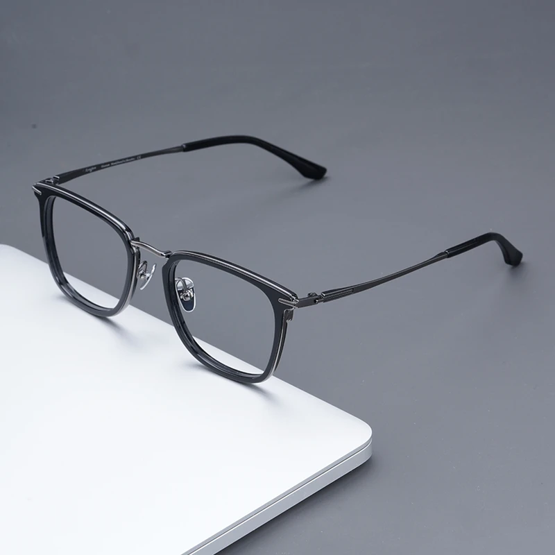 

2022 Glasses Frame Titanium Prescription Glasses Women Myopia Eyeglasses Frames for men Vintage Japan Designer Brand Glasses