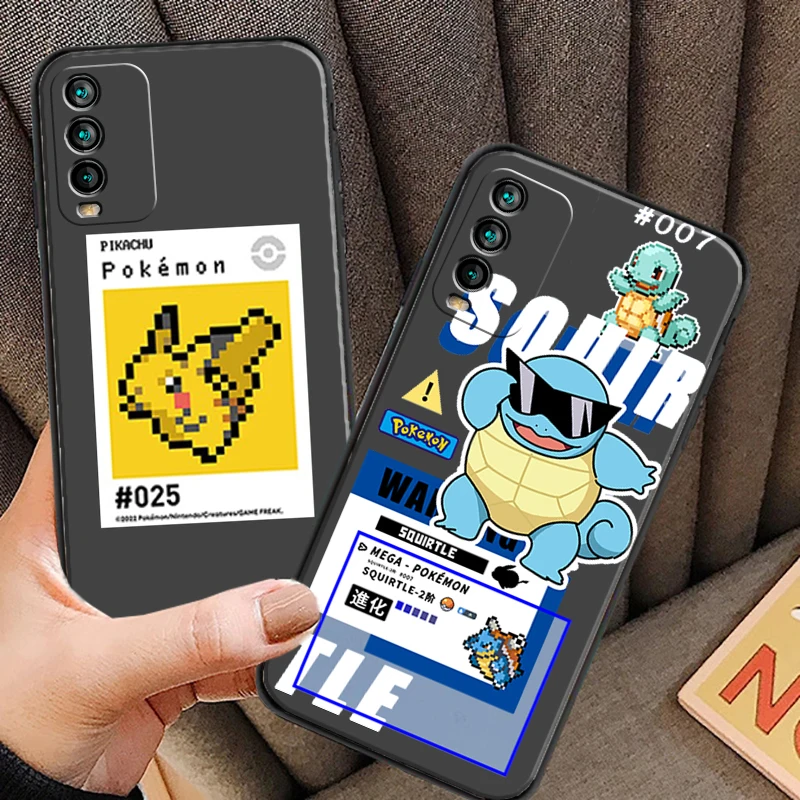 

Pikachu Pokemon Phone Cases For Xiaomi Redmi 7 7A 9 9A 9T 8A 8 2021 7 8 Pro Note 8 9 Note 9T Funda Carcasa Back Cover