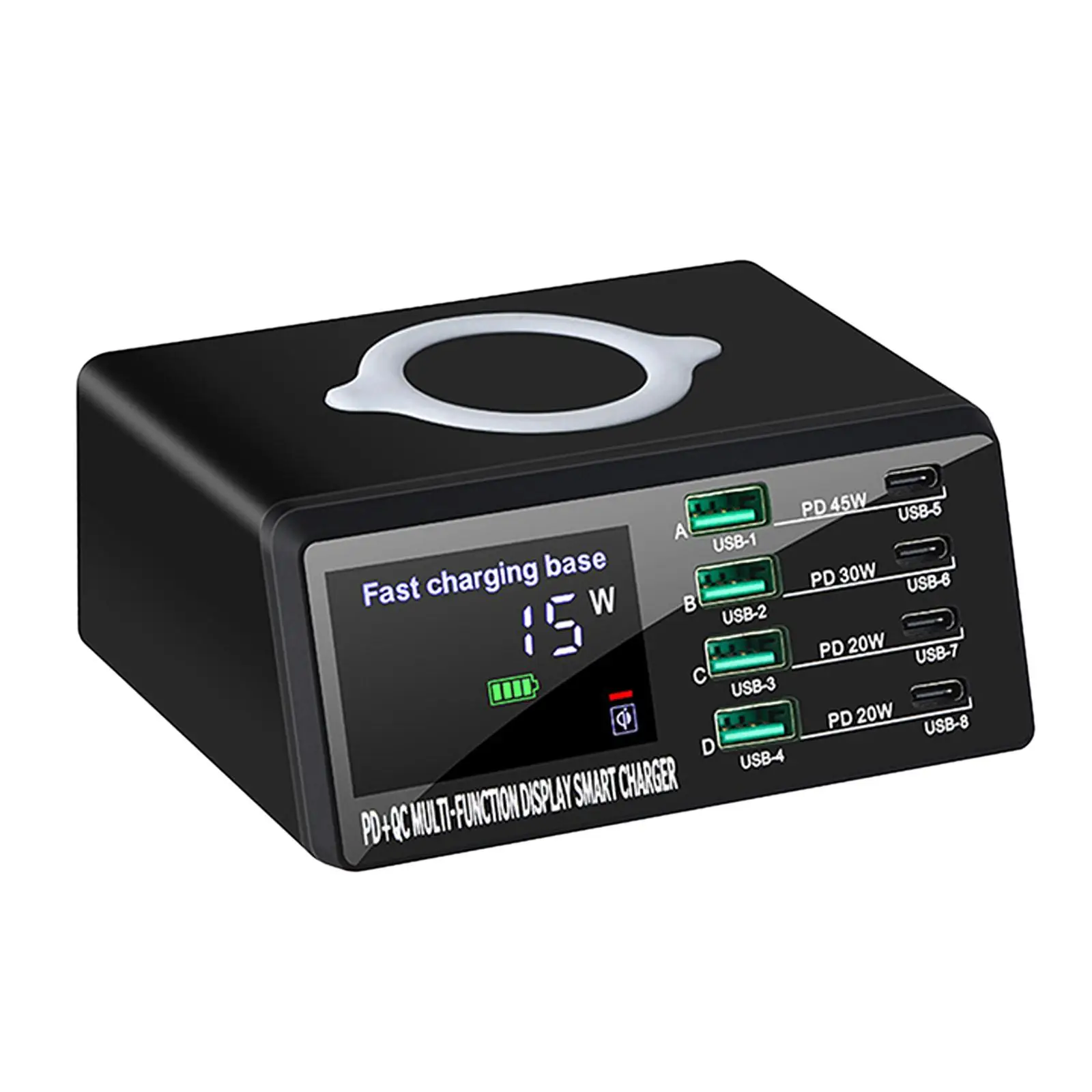 

Зарядное устройство с 8 USB-портами, 110 Вт