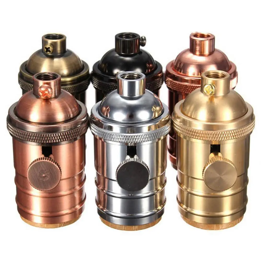 

1 Piece E26 Edison Vintage Lamp Socket Pendant Replacement Lamp Holder for DIY Lighting / Industrial / Decorative