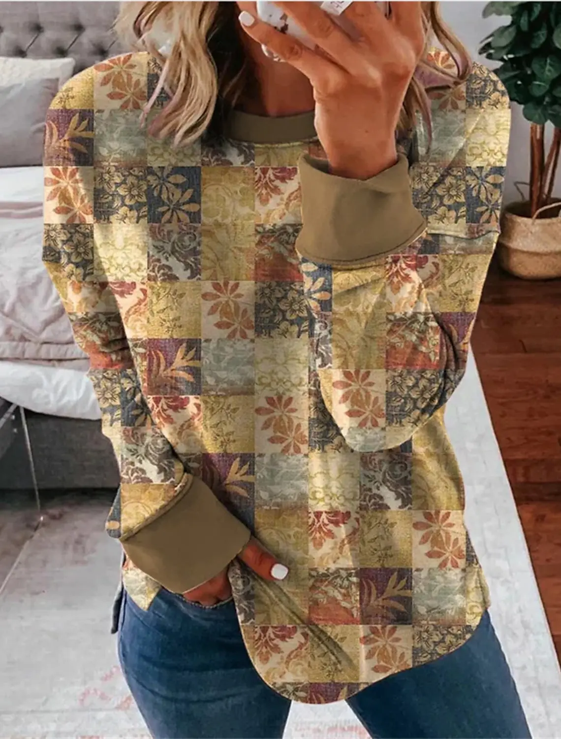 

Женский свитшот, пуловер, спортивный базовый повседневный уличный Топ черного, желтого, красного цветов с круглым вырезом и длинным рукавом, микро-эластичный