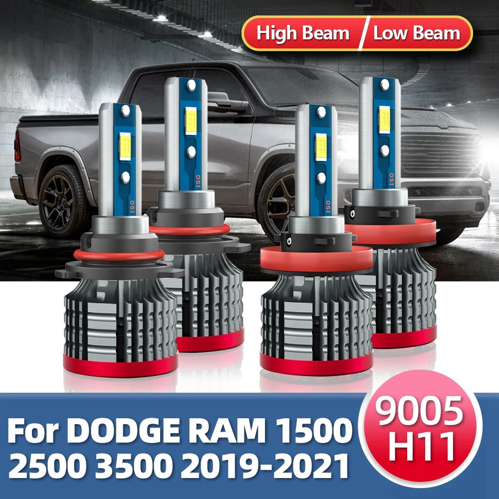 

2/4 шт., Автомобильные светодиодные лампы 6500 к 120 Вт 12 В 24 в 1500 лм