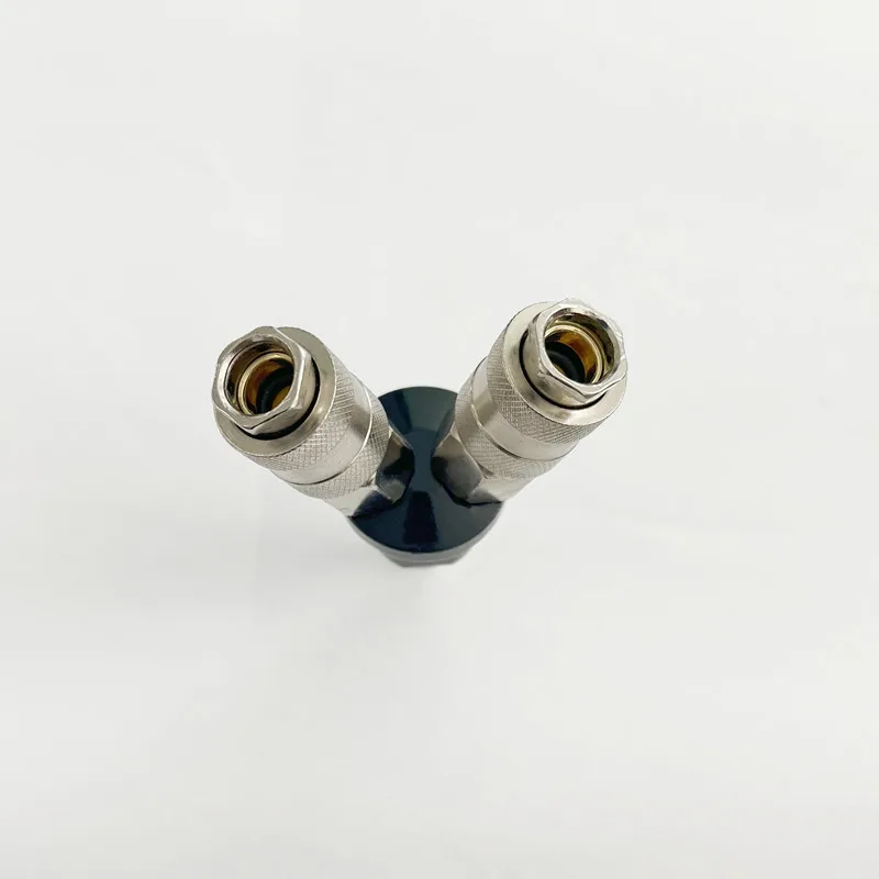 Быстроразъемный Соединитель с 2 выходами 1/4 дюйма распределитель воздуха