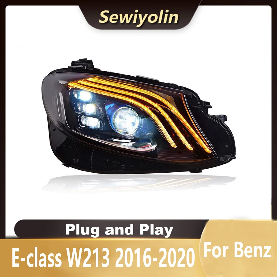 Для Benz E-class 2016-2020 W213 Автомобильные светодиодные фары заднего хода