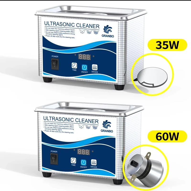 Ультразвуковой очиститель 800 мл 60 Вт 35 ванна из нержавеющей стали 110 В 220 часы
