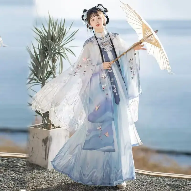 Hanfu Dress Women Ancient Chinese Traditional Hanfu Female Fairy Cosplay Costume Summer Dress Party Outfit Hanfu Sets For Women