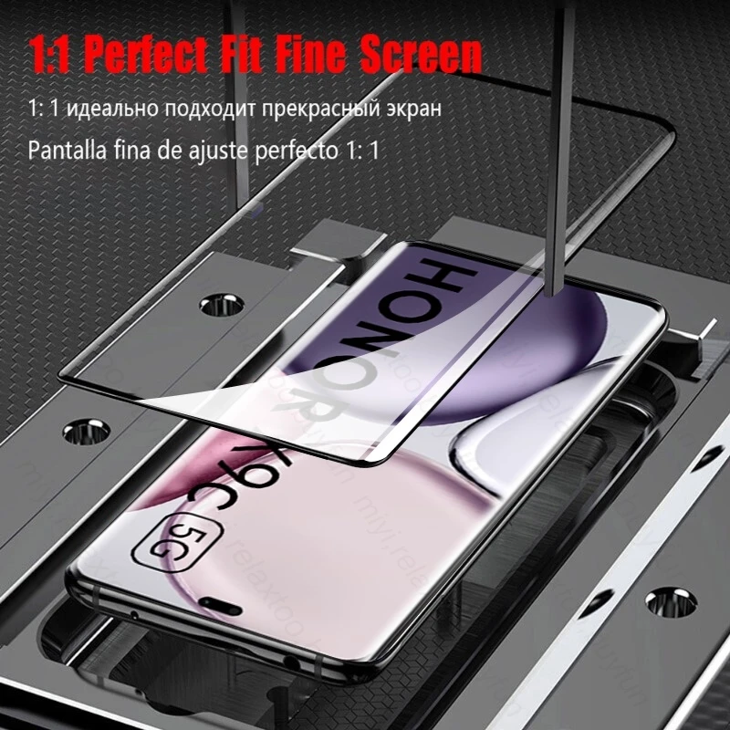2в1 закаленное стекло 9H для HonorX9c Honor X9c 5G изогнутая защитная пленка экрана Xonor Honer X 9