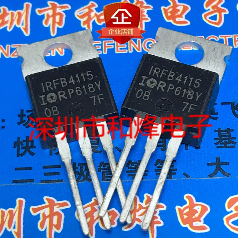IRFB4115 IRFB4115PBF Новый и оригинальный TO-220 150V 104A MOS трубка с полевым эффектом