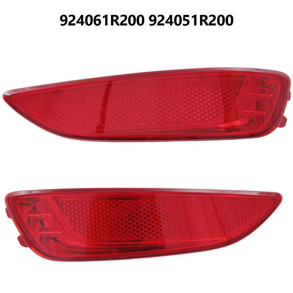 

1 Pair Car Flashing Left Right Rear Bumper Reflector Red Lens For Hyundai Accent Hatchback 2012-2017 Car-Styling Car Accessories