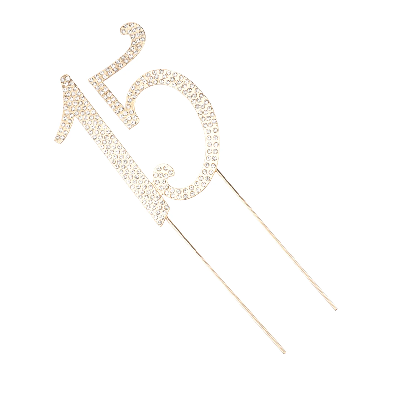

15 Cake Cakey Cake Toppeer Cupcake Topper Rhinstone Wedding Number 15 Large