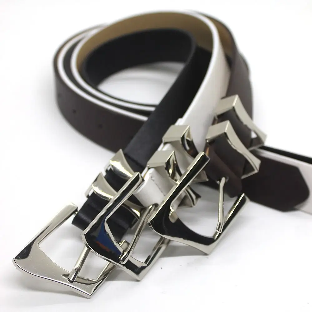 Korean Style Wave Buckle Dress Irregular Alloy Buckle For Men Waistband Belt Jeans Belt Leather Belt Waist Accessories