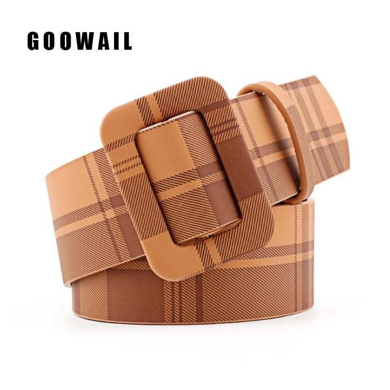 

2022 New Luxury Cute Belts Female Leisure Jeans PU Leather Belt For Women Retro Casual Ladies 9 Color Waist Strap