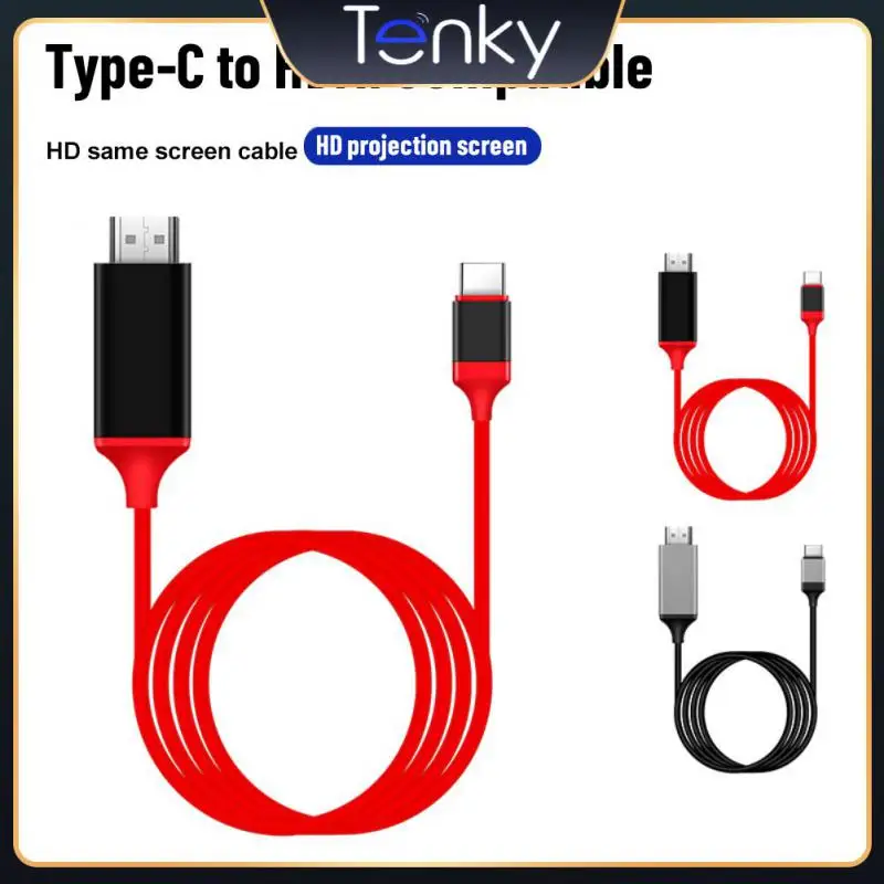 

For Macbook Samsung Galaxy S9/s8 Huawei Type C To Cable Type C To -compatible Cable Video Converter Usb 3.1 Usb-c Cable