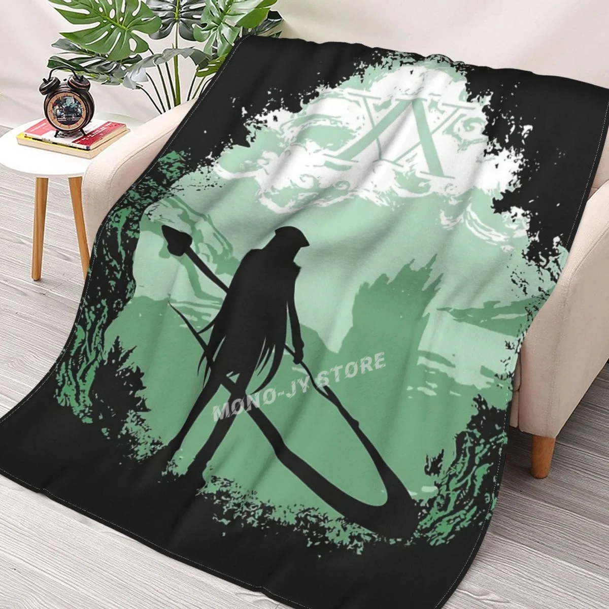 

The Shadow X In Forest Throw Blanket Sherpa Blanket Bedding soft Blankets