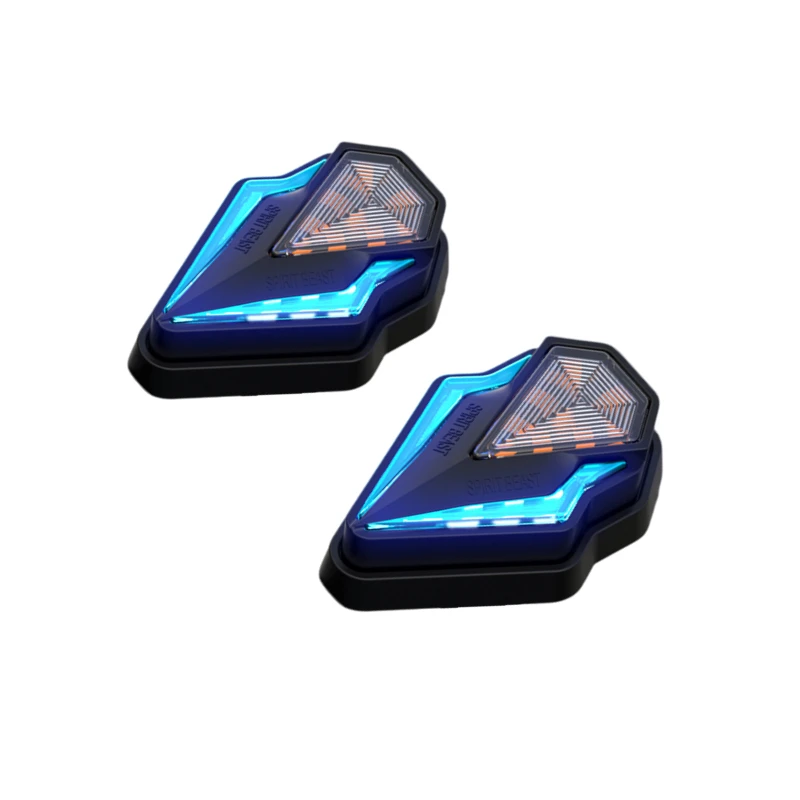 

1 Pair Motorcycle / Scooter Decorative Warning Lights
