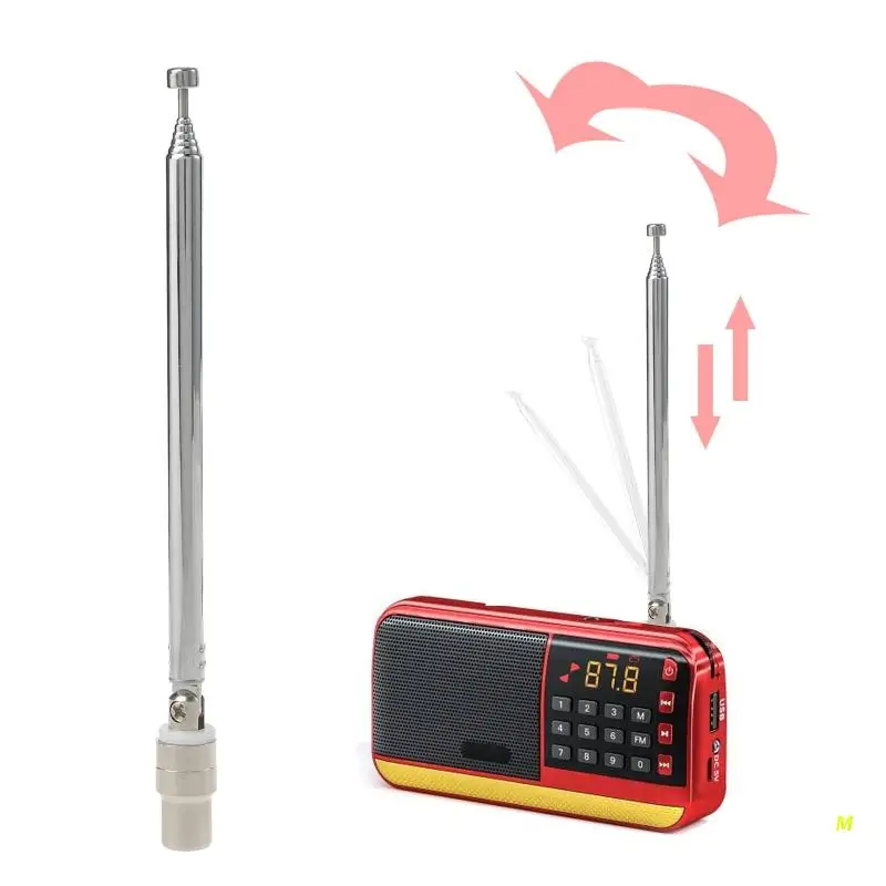 Телескопическая антенна F19E для электронного ТВ-сигнала 7 секций 15 дБи HD ТВ-радио |