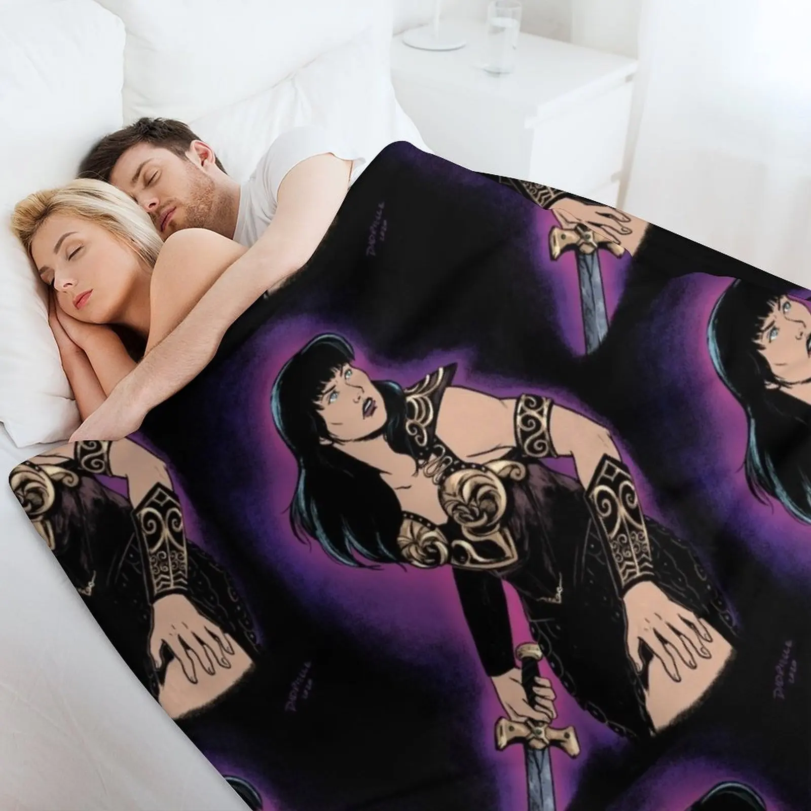 Смелое одеяло Xena декоративное для волос теплые модные одеяла диванов