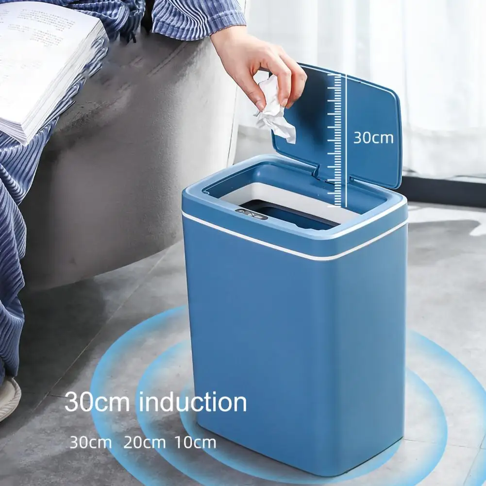 

High-quality Low Power Consumption Intelligent Rubbish Bin Convenient Home Infrared Induction Waste Garbage Bin Sensitive