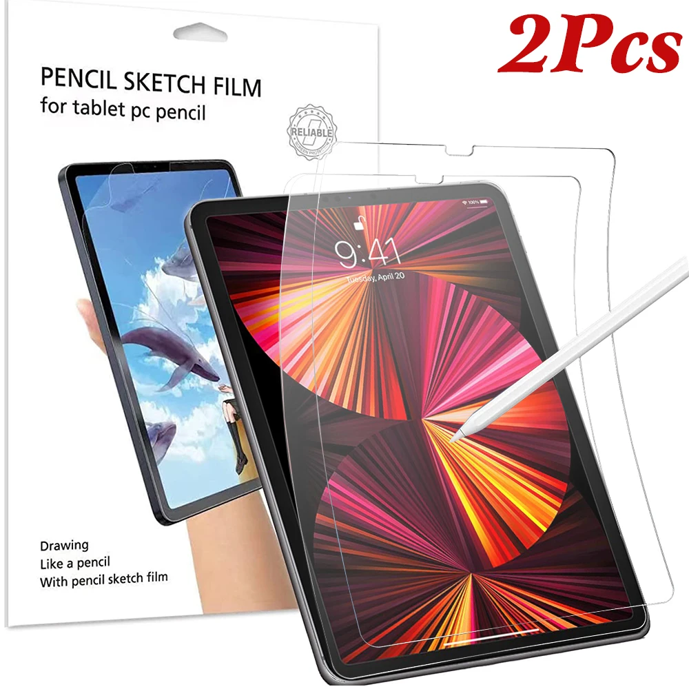 

2 шт., матовая защитная пленка для iPad Pro 11 2021 A2301 A2459