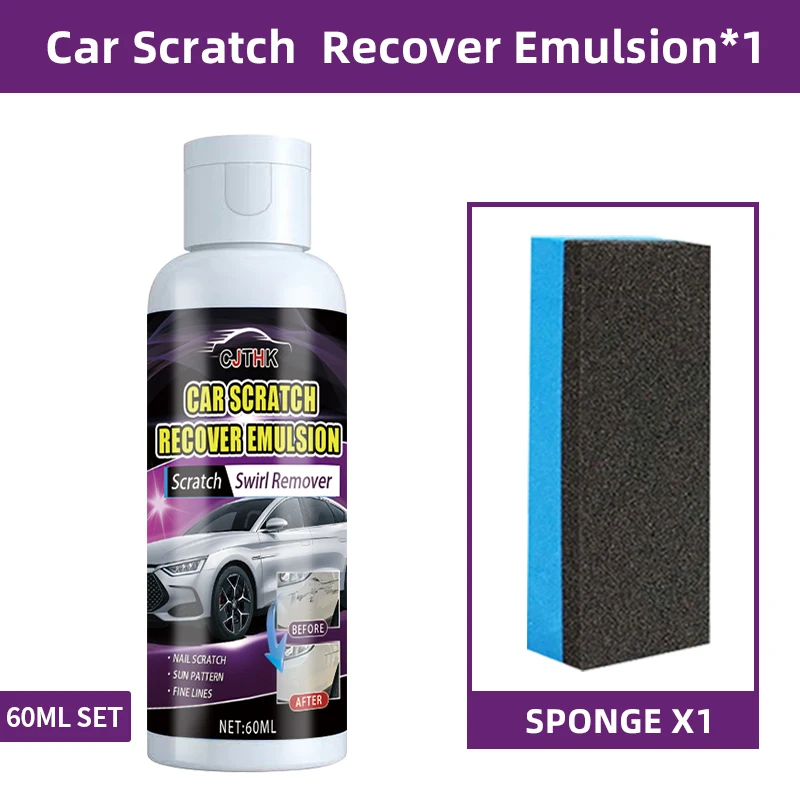 

Набор Для Удаления Царапин С Автомобиля: Полировочная Паста Для Ухода За Краской, Восстановления Лакокрасочного Покрытия