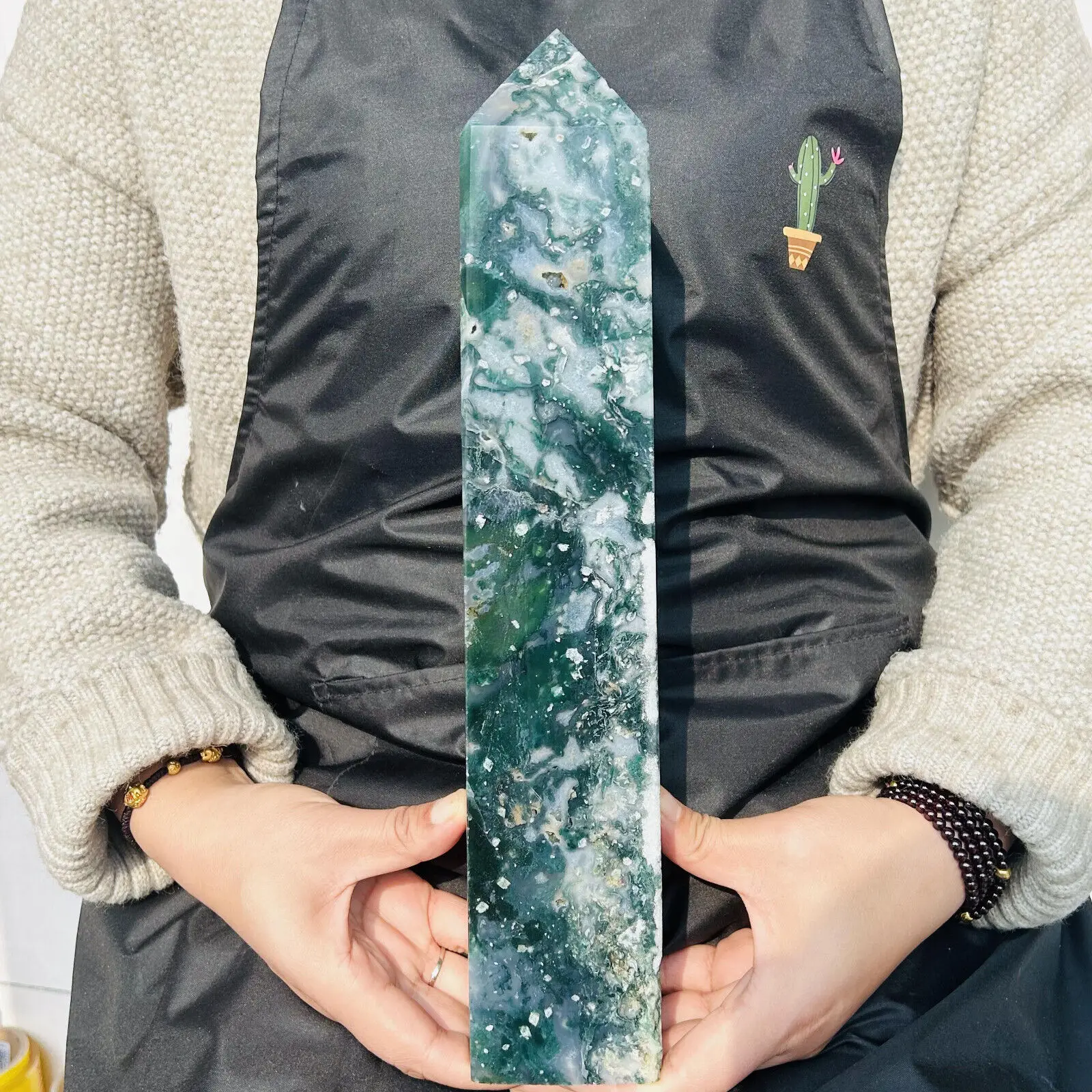 Кристалльная колонна из кварца