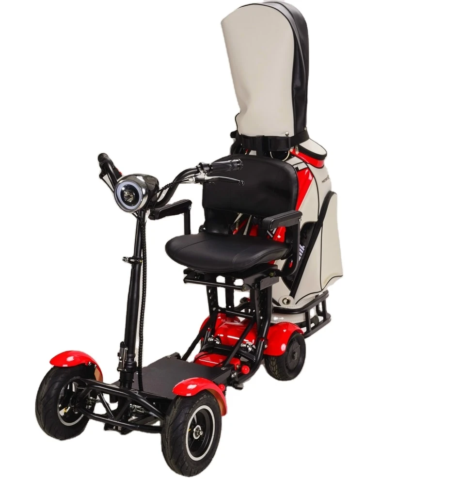 

Folding Four Wheel Ball Car Electric Scooter Electric Motorcycle Scooter with Seats