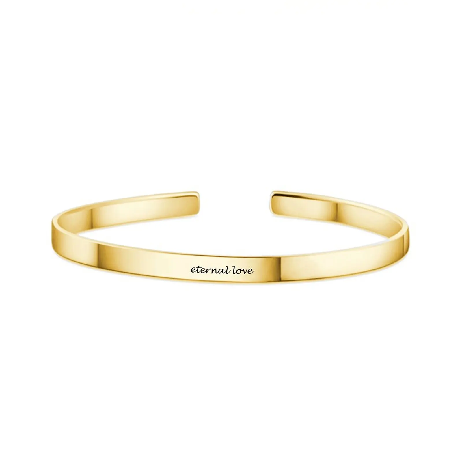 

Simple Carved Bracelet Men's and Women's Lovers Private Custom Bracelet Engraved Silver Bracelet 2023