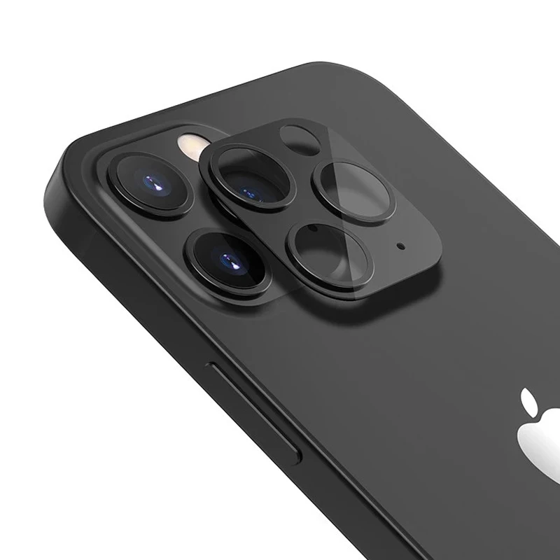 

3D Camera Lens Protector For iPhone 13 12 Pro Max Mini 11 Pro Max Full Coverage Metal Camera Lens Glass For iPhone 12 13Pro Max