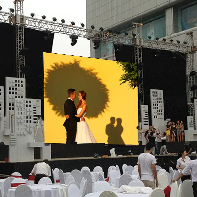 Led Panels Rental Full HD Outdoor P3.91 500x500mm Cabinet LED Screen Video Wall | Displays