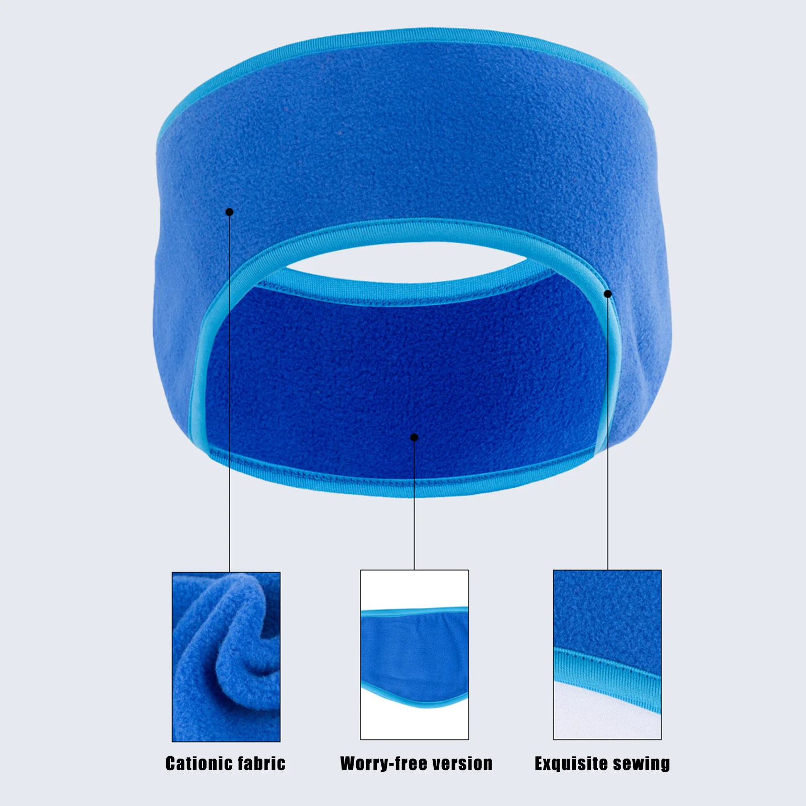 

Ear Warmer Headband Winter Fleece Ear Cover Warm & Cozy Cold Weather Ear Muffs for Running Yoga Skiing & Daily Wear