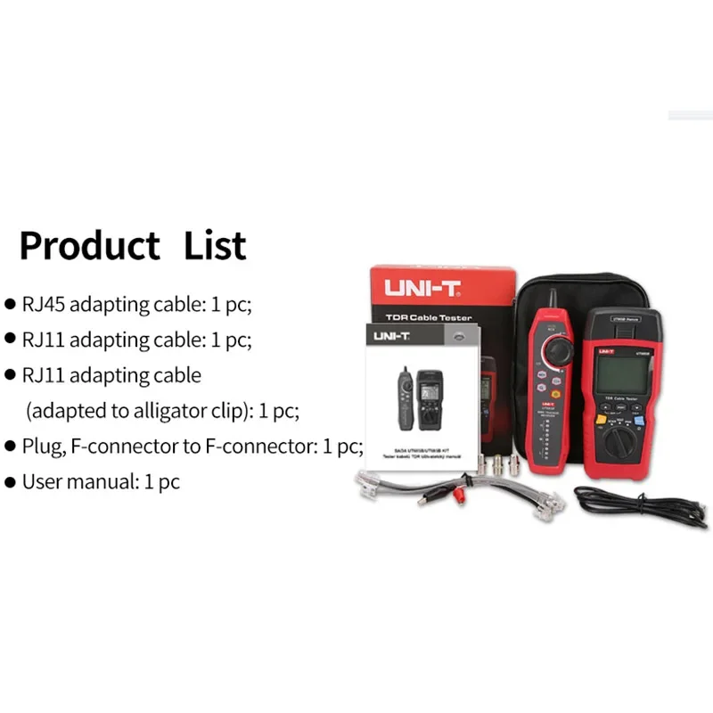 UNI T UT685B Тестер сетевого кабеля TDR KIT Кабельный трекер Lan Tester RJ45 RJ11 Детектор
