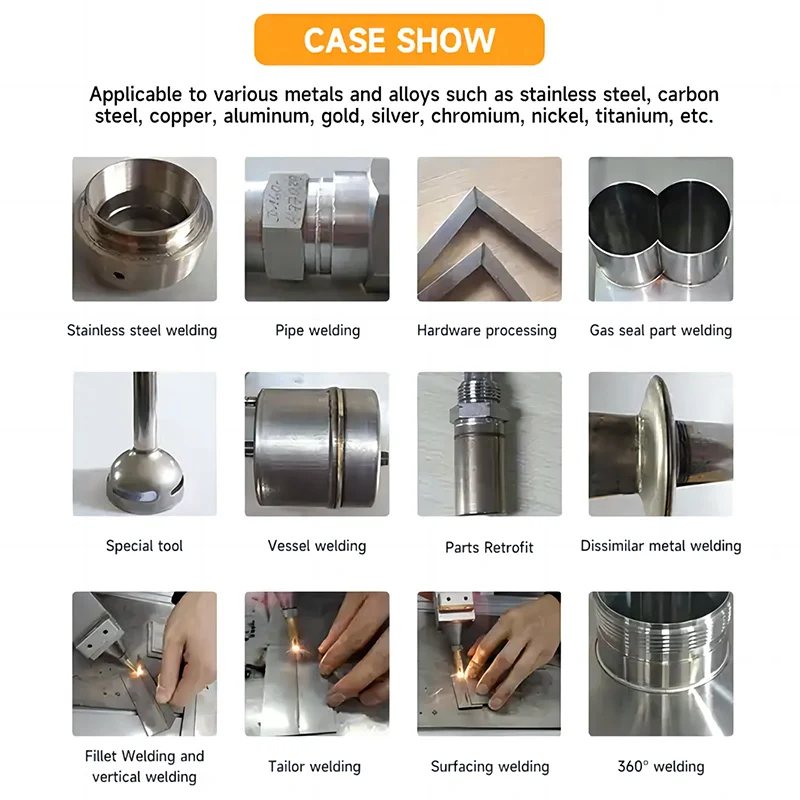 Ручной сварочный аппарат 3-в-1 3000 Вт для сварки и резки алюминиевой стали