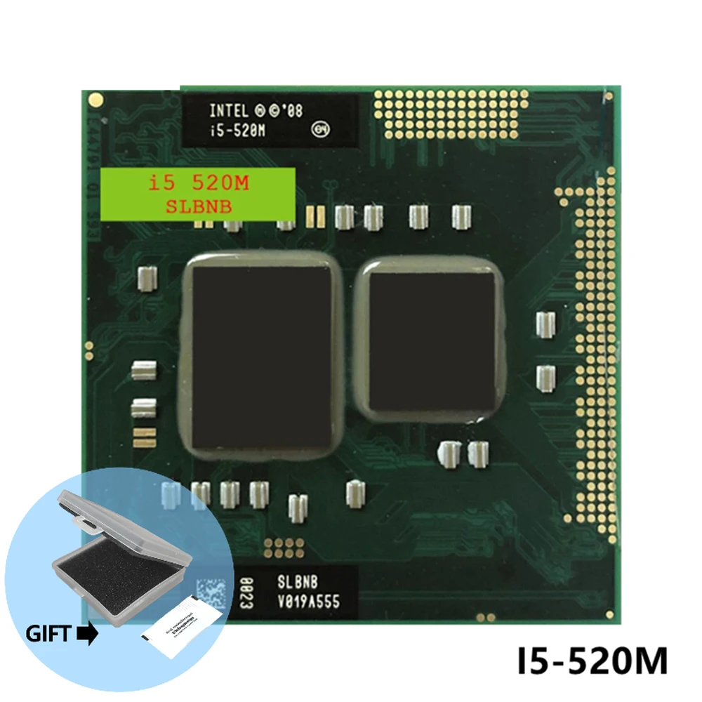 

Процессор Intel core I5 520M 3M Cache 2,4 ГГц для ноутбука, ноутбука, центральный процессор, бесплатная доставка, Φ rPGA988A